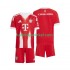 FC Bayern München Voetbalshirt Kleuters/Kids Thuis Tenue 2025-2026 Korte Mouw
