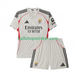 Benfica Voetbalshirt Kleuters/Kids Uit Tenue 2025-2026 Korte Mouw