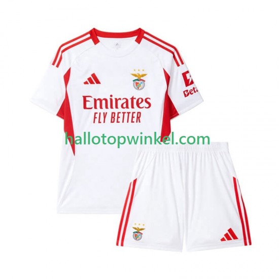 Benfica Voetbalshirt Kleuters/Kids Derde Tenue 2025-2026 Korte Mouw