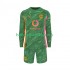 Borussia Dortmund Voetbalshirt Doelman Kleuters/Kids Thuis Tenue 2025-2026 Lange Mouw