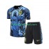 Brazilië JESUS Football Shirts Kleuters/Kids Thuis Tenue 2024-2025 Korte Mouw