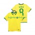 Brazilië Voetbalshirt KAKA 8 Retro Heren Thuis Tenue 2006 Korte Mouw