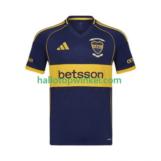CA Boca Juniors Voetbalshirt Heren Thuis Tenue 2025-2026 Korte Mouw