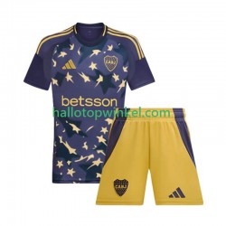CA Boca Juniors Voetbalshirt Kleuters/Kids Derde Tenue 2025 Korte Mouw