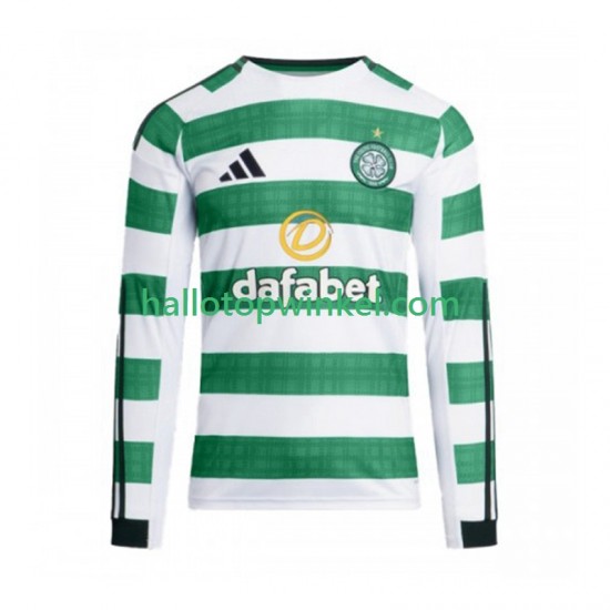 Celtic Voetbalshirt FC Heren Thuis Tenue 2025-2026 Lange Mouw