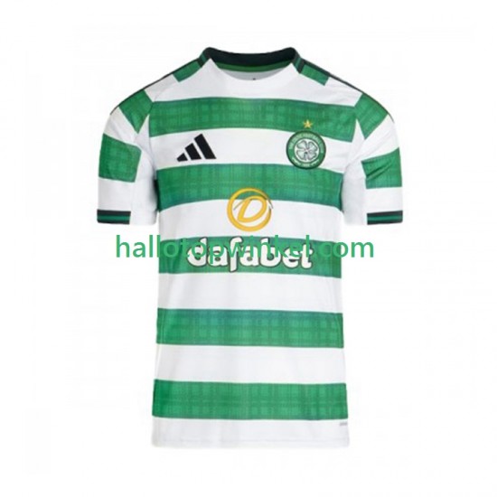 Celtic Voetbalshirt FC Heren Thuis Tenue 2025-2026 Korte Mouw