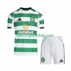 Celtic Voetbalshirt FC Kleuters/Kids Thuis Tenue 2025-2026 Korte Mouw