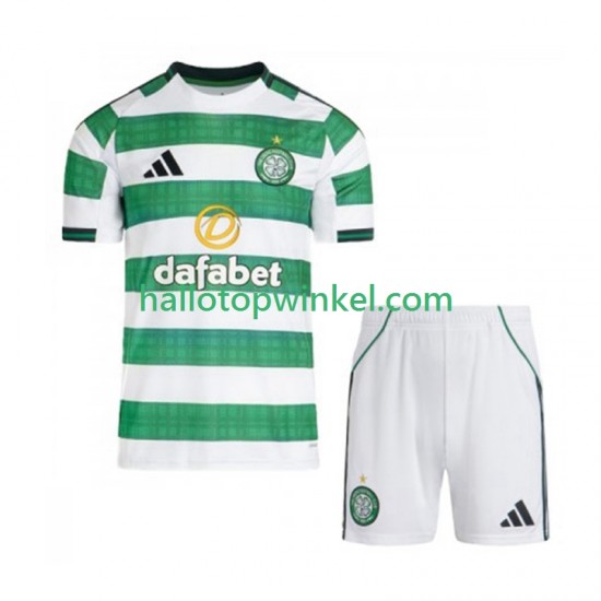 Celtic Voetbalshirt FC Kleuters/Kids Thuis Tenue 2025-2026 Korte Mouw