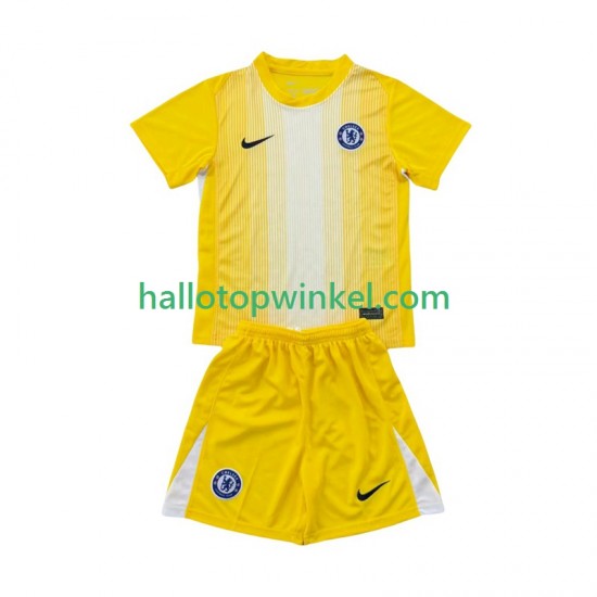 Chelsea Voetbalshirt Doelman Kleuters/Kids Derde Tenue 2025-2026 Korte Mouw
