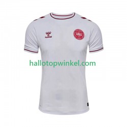 Denemarken Voetbalshirt Heren Uit Tenue 2025 Korte Mouw
