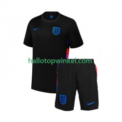 Engeland Voetbalshirt Kleuters/Kids Uit Tenue 2025 Korte Mouw