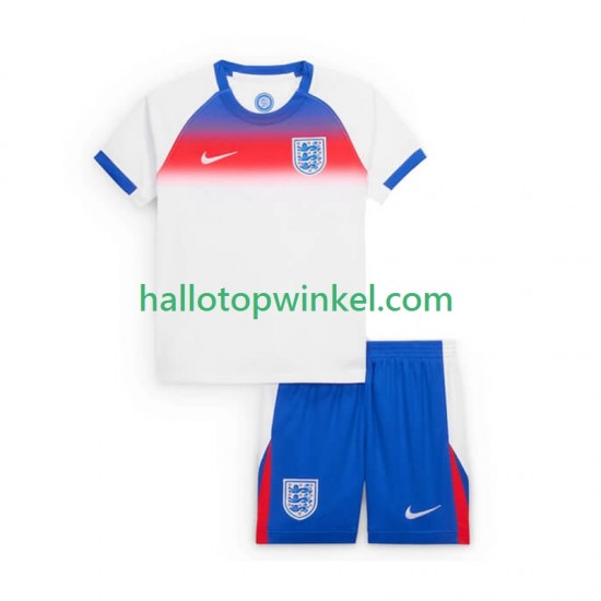Engeland Voetbalshirt Kleuters/Kids Thuis Tenue 2025 Korte Mouw