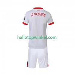 Voetbalshirt FC Augsburg Kleuters/Kids Thuis Tenue 2025-2026 Korte Mouw