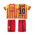 FC Barcelona Voetbalshirt Lionel Messi 10 2013 2014 Retro Kleuters/Kids Uit Tenue Korte Mouw