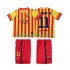 FC Barcelona Voetbalshirt Neymar JR 11 2013 2014 Retro Kleuters/Kids Uit Tenue Korte Mouw