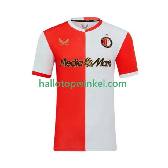 Feyenoord Rotterdam Voetbalshirt Heren Thuis Tenue 2025-2026 Korte Mouw