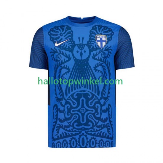Finland Voetbalshirt Heren Uit Tenue 2025 Korte Mouw