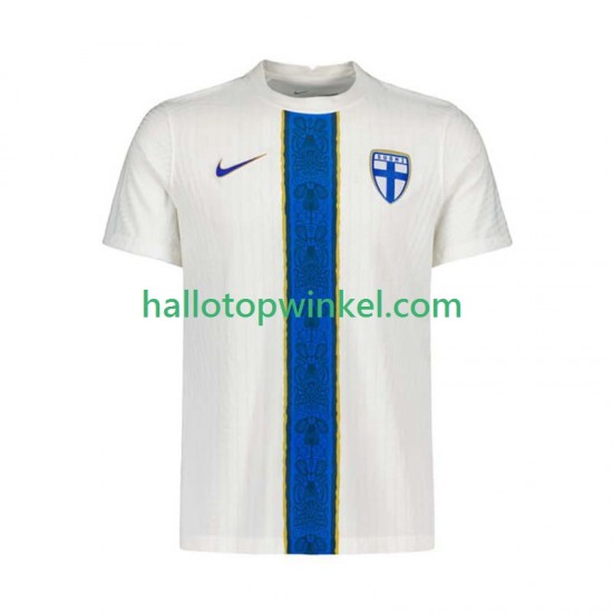 Finland Voetbalshirt Heren Thuis Tenue 2025 Korte Mouw