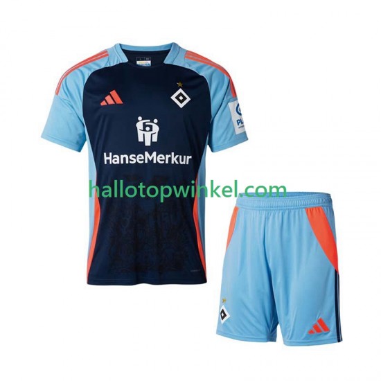 Hamburger SV Voetbalshirt Special Kleuters/Kids Thuis Tenue 2025-2026 Korte Mouw
