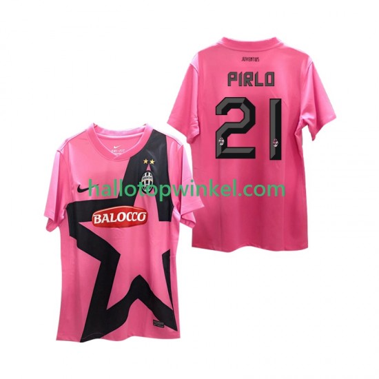 Juventus Voetbalshirt Andrea Pirlo 21 -2012 Retro Heren Uit Tenue 2011 Korte Mouw