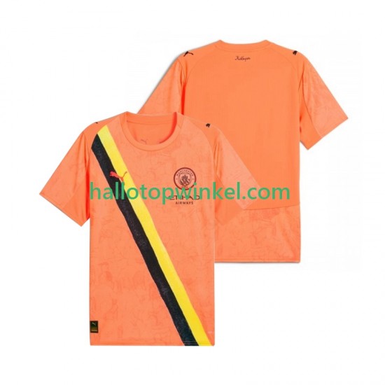 Manchester City Voetbalshirt UPER Doelman Heren Kleuters/Kids Thuis Tenue 2025-2026 Korte Mouw