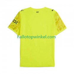 Manchester City Voetbalshirt Doelman Heren Derde Tenue 2025-2026 Korte Mouw