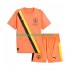 Manchester City Voetbalshirt UPER Kids Doelman Kleuters/Kids Thuis Tenue 2025-2026 Korte Mouw