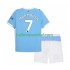 Manchester City Voetbalshirt Omar Marmoush 7 Kleuters/Kids Thuis Tenue 2025-2026 Korte Mouw