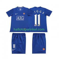 Manchester United Voetbalshirt GIGGS 11 Retro Kleuters/Kids Uit Tenue 2008 Korte Mouw