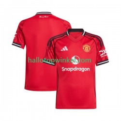 Manchester United Voetbalshirt Heren Thuis Tenue 2025-2026 Korte Mouw