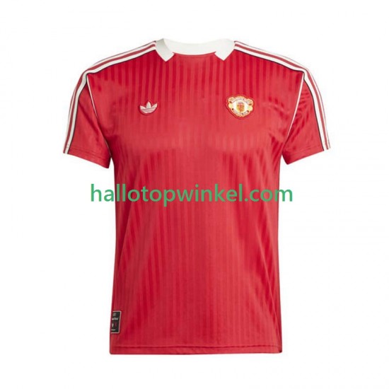 Manchester United Voetbalshirt Icon Heren Thuis Tenue 2025-2026 Korte Mouw