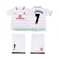Manchester United Voetbalshirt Cristiano Ronaldo 7 2003 2005 Retro Kleuters/Kids Thuis Tenue Korte Mouw