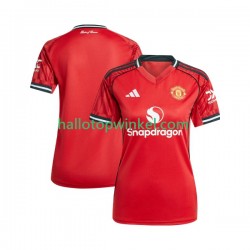 Manchester United Voetbalshirt Dames Thuis Tenue 2025-2026 Korte Mouw