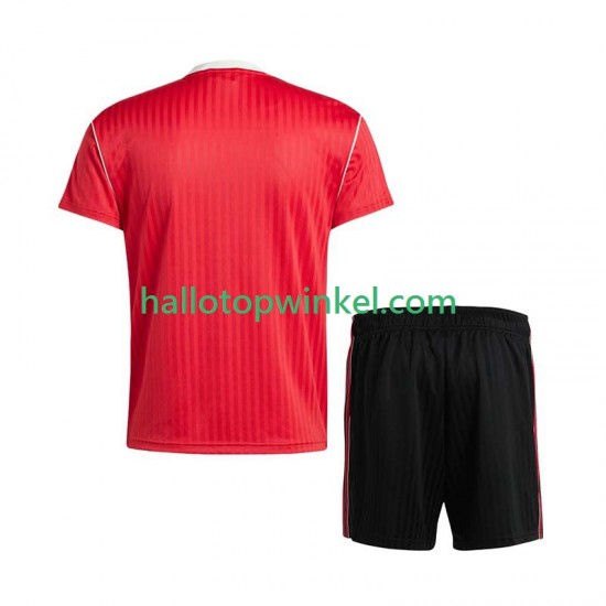 Manchester United Voetbalshirt d Icon Kleuters/Kids Thuis Tenue 2025-2026 Korte Mouw