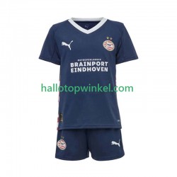 PSV Eindhoven Voetbalshirt Kleuters/Kids Uit Tenue 2025-2026 Korte Mouw