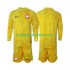 Polen Voetbalshirt Doelman Kleuters/Kids Thuis Tenue 2024 Lange Mouw