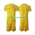 Polen Voetbalshirt Doelman Kleuters/Kids Thuis Tenue 2024 Korte Mouw