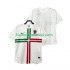 Portugal Voetbalshirt 2012 Retro Heren Uit Tenue Korte Mouw