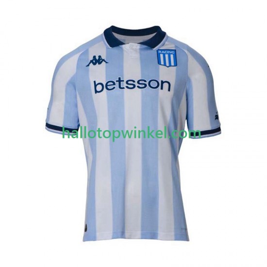 Racing Club Voetbalshirt Heren Thuis Tenue 2025 Korte Mouw