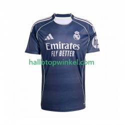 Real Madrid Voetbalshirt Heren Uit Tenue 2025-2026 Korte Mouw