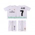 Real Madrid Voetbalshirt Cristiano Ronaldo 7 2015 2016 Retro Kleuters/Kids Thuis Tenue Korte Mouw