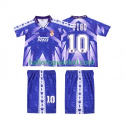 Real Madrid Voetbalshirt FIGO 10 1996-1997 Retro Kleuters/Kids Uit Tenue Korte Mouw