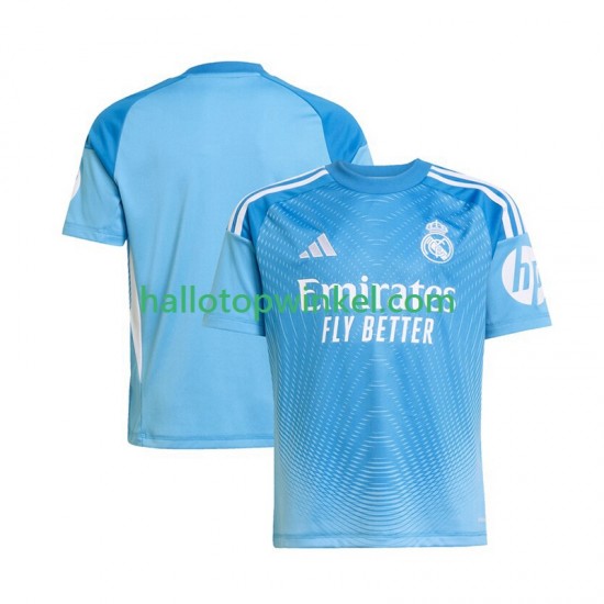 Real Madrid Voetbalshirt Doelman Heren Thuis Tenue 2025-2026 Korte Mouw