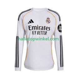 Real Madrid Voetbalshirt Heren Thuis Tenue 2025-2026 Lange Mouw