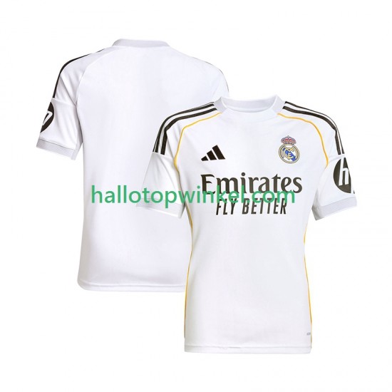 Real Madrid Voetbalshirt Heren Thuis Tenue 2025-2026 Korte Mouw