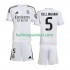 Real Madrid Voetbalshirt Jude Bellingham 5 Kleuters/Kids Thuis Tenue 2025-2026 Korte Mouw