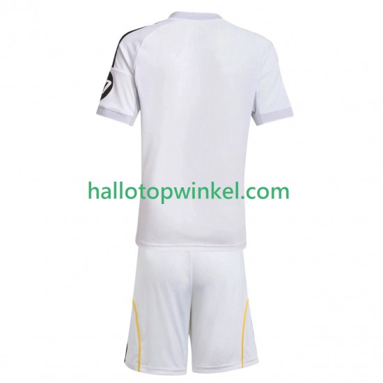 Real Madrid Voetbalshirt Kleuters/Kids Thuis Tenue 2025-2026 Korte Mouw