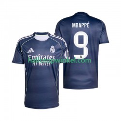 Real Madrid Voetbalshirt Mbappé Kylian 9 Heren Uit Tenue 2025-2026 Korte Mouw