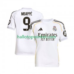 Real Madrid Voetbalshirt Mbappé Kylian 9 Heren Thuis Tenue 2025-2026 Korte Mouw