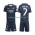 Real Madrid Voetbalshirt Vinicius Junior 7 Kleuters/Kids Uit Tenue 2025-2026 Korte Mouw